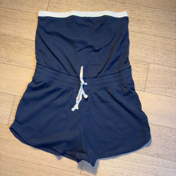 Gilly Hicks by Hollister - Soft Strapless Romper in Navy - Picture 1 of 2